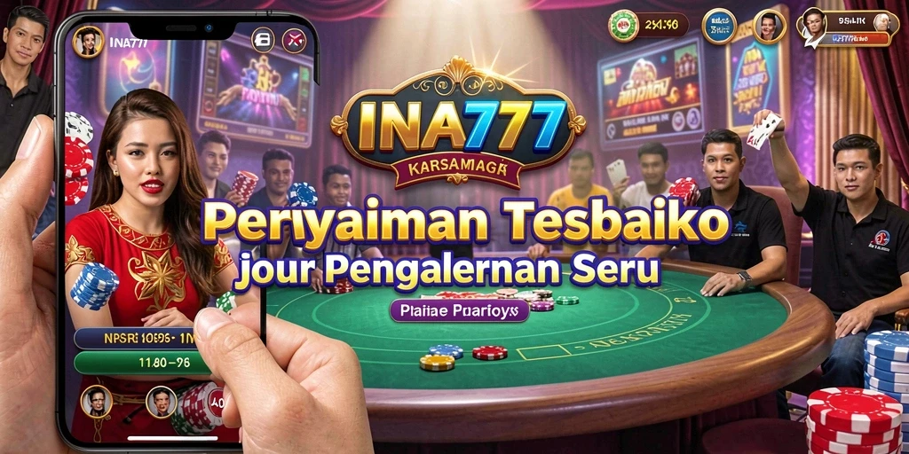 Gameplay menarik di INA777 dengan tema kasino yang menawan.