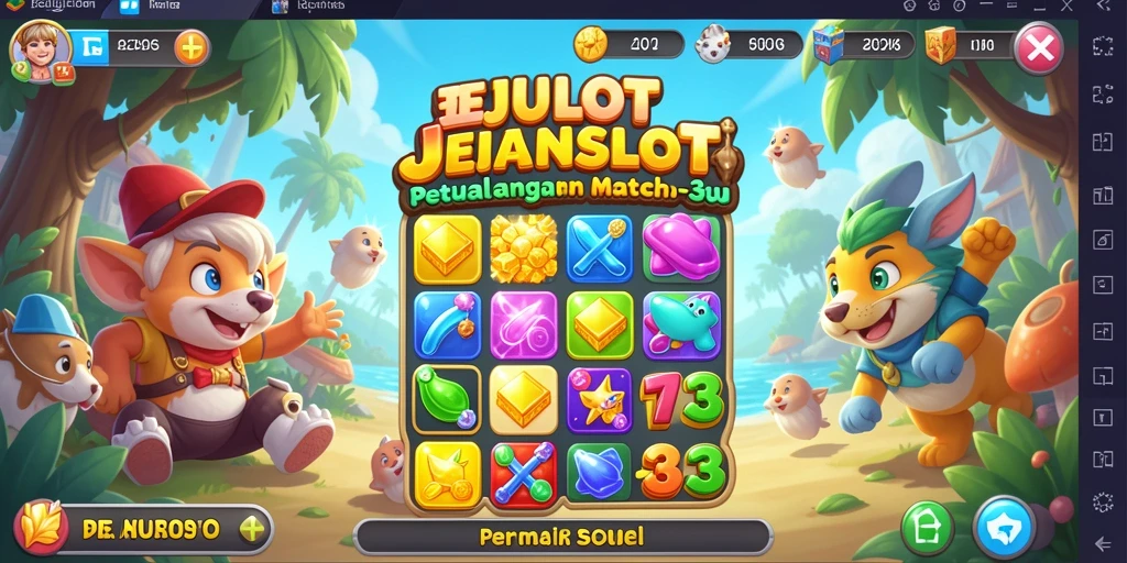 Tampilan menarik dari gameplay JEJUSLOT yang memikat.