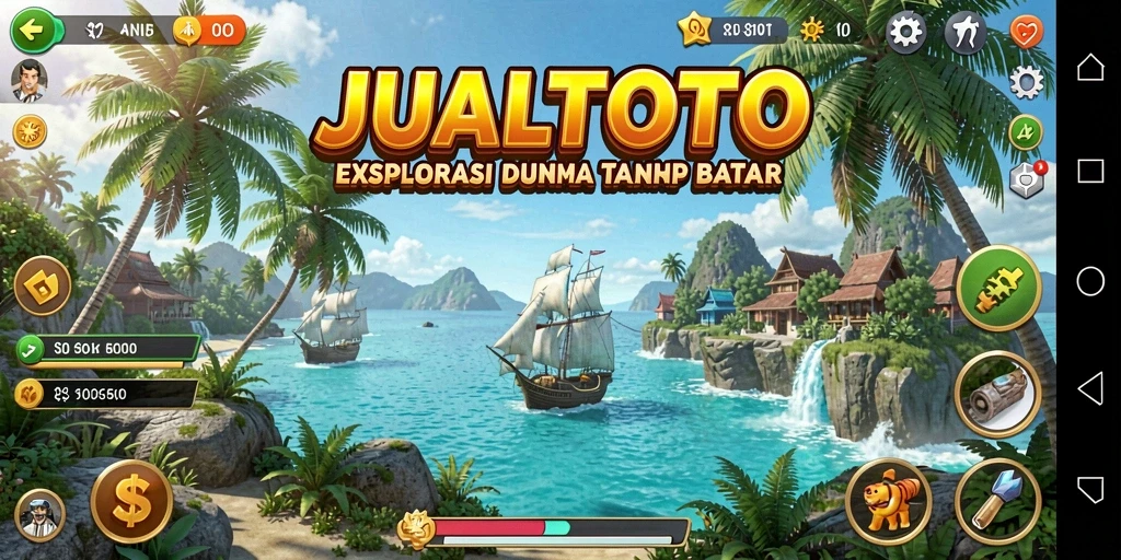 Gameplay JUALTOTO yang menakjubkan dalam dunia terbuka.