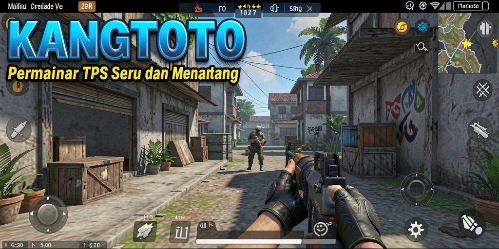 Tampilan gameplay KANGTOTO yang intens dan penuh aksi.