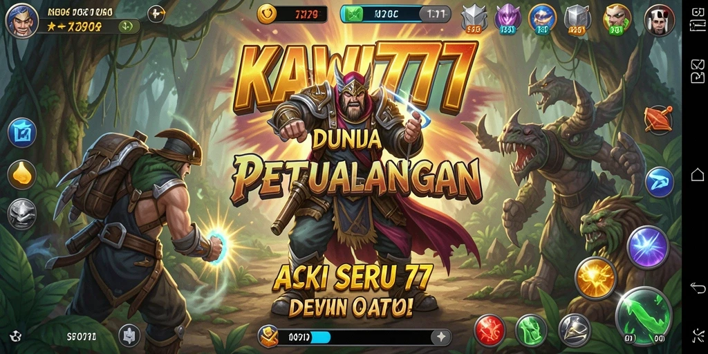 Screenshot gameplay KAWI777 yang penuh aksi dan ketegangan.