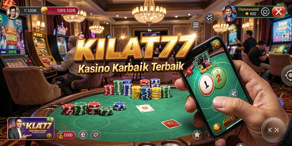 Tampilan permainan KILAT77 yang memukau dengan berbagai pilihan kasino.