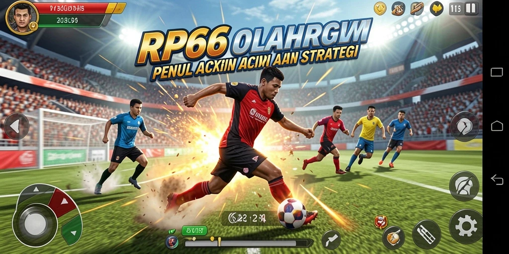 Tampilan gameplay mendebarkan RP66 dengan aksi olahraga intens.