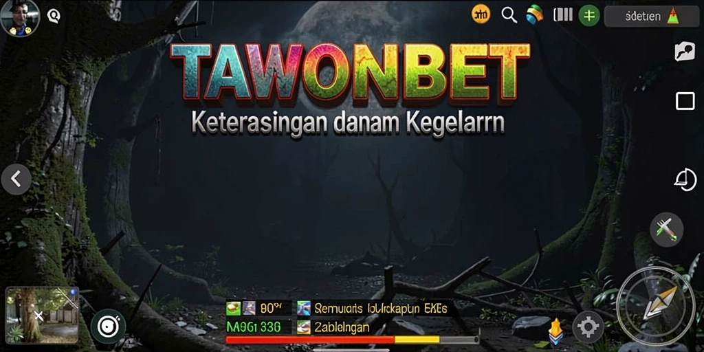 Gameplay menyeramkan TAWONBET yang menegangkan.